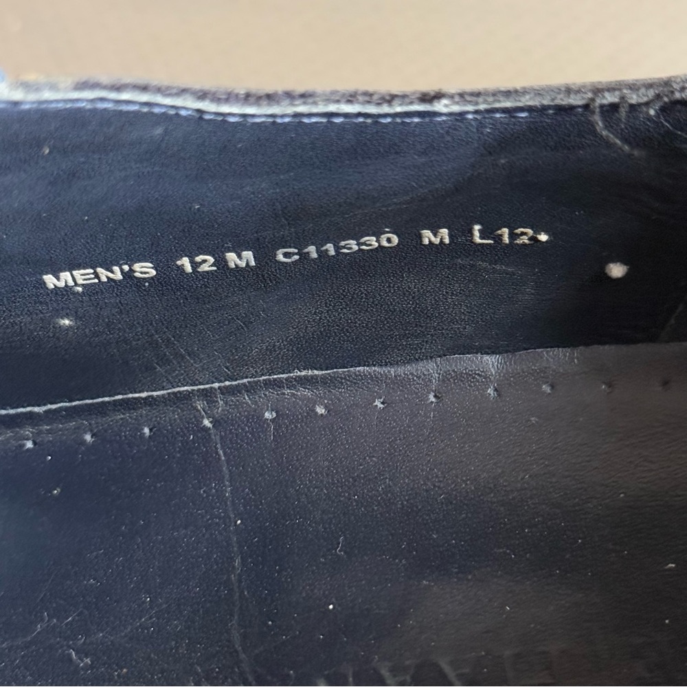 Cole Haan navy and blue lace-up dress shoes - Picture 7 of 8